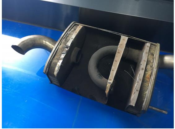 3D Printed Exhaust Pipe Applied on Ford Mustang 3D Printed Exhaust Pipe Applied on Ford Mustang